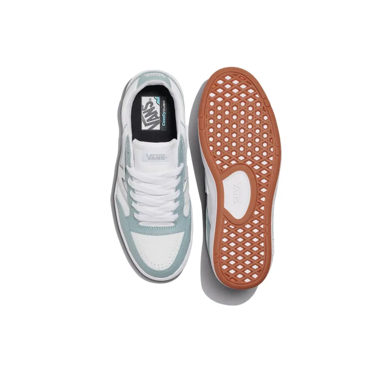 Lowland Vans Leather ComfyCush '2 Tone Grey Mist'-4