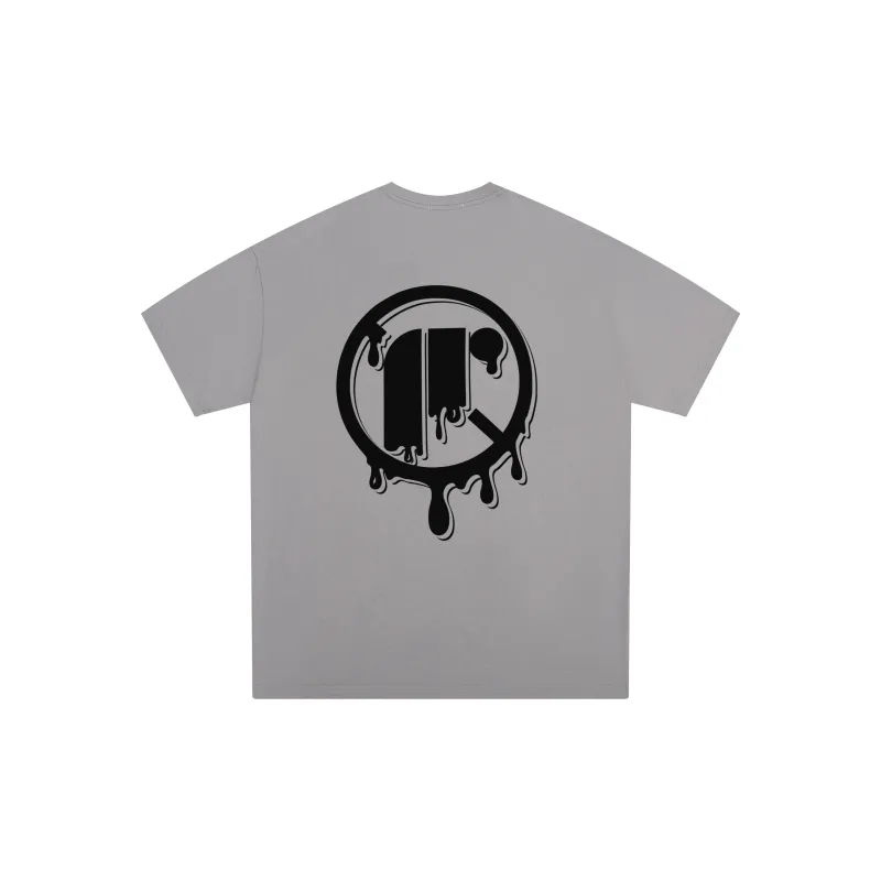 DNBH Loose Fit Casual Crew Neck Heavyweight Short Sleeved T Shirts Unisex-7