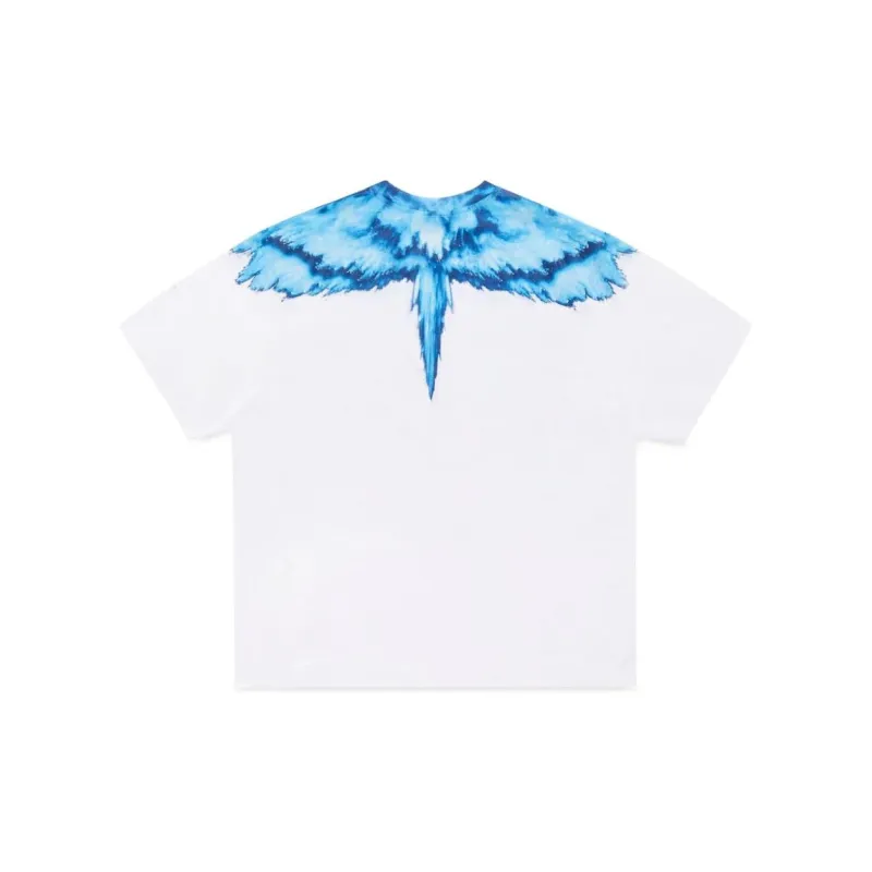 Marcelo Burlon Colordust Wings print Cotton T shirt-1