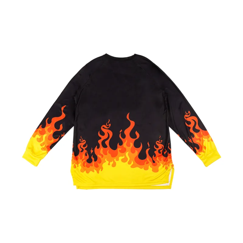 Slamble Long Sleeved T Shirts Unisex-4
