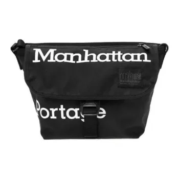 Manhattan Portage CORDURA®305P Crossbody Bag Shoulder Bag Extra Small Unisex Black/Beige