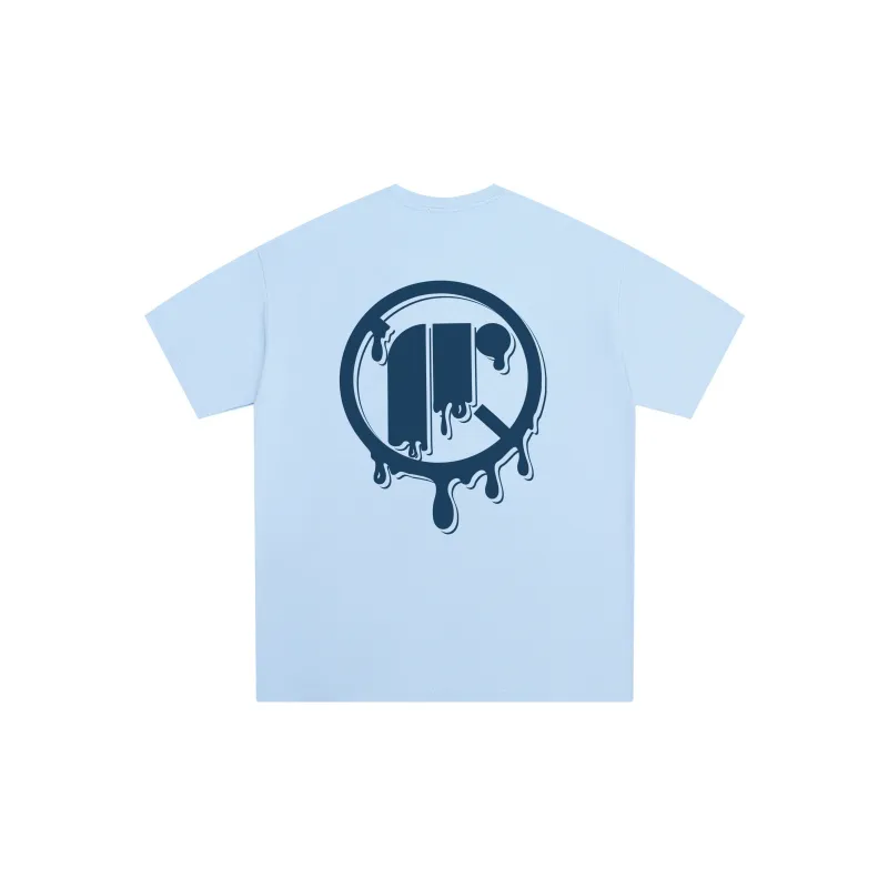 DNBH Loose Fit Casual Crew Neck Heavyweight Short Sleeved T Shirts Unisex-9
