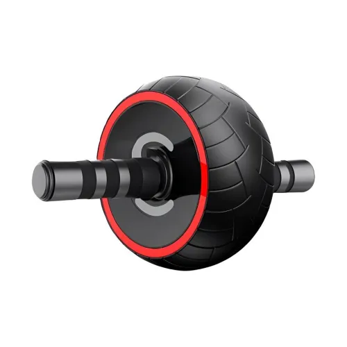 BB-X SPECIAL AB Leather Single Wheel Slip-Resistant Abdominal Roller Combination Set Home Fitness Set Unisex