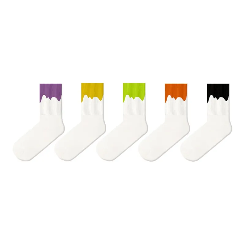 Duanmei Crew Socks For Spring And Fall Unisex 5 Pack-7