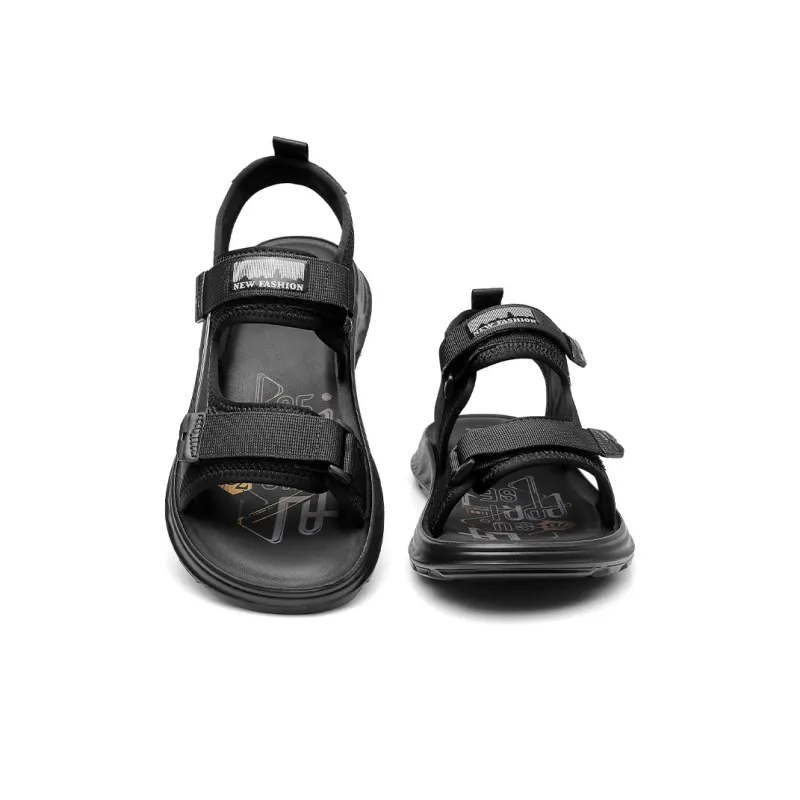 Strongman 3515 Beach Sandals Men's Black-2