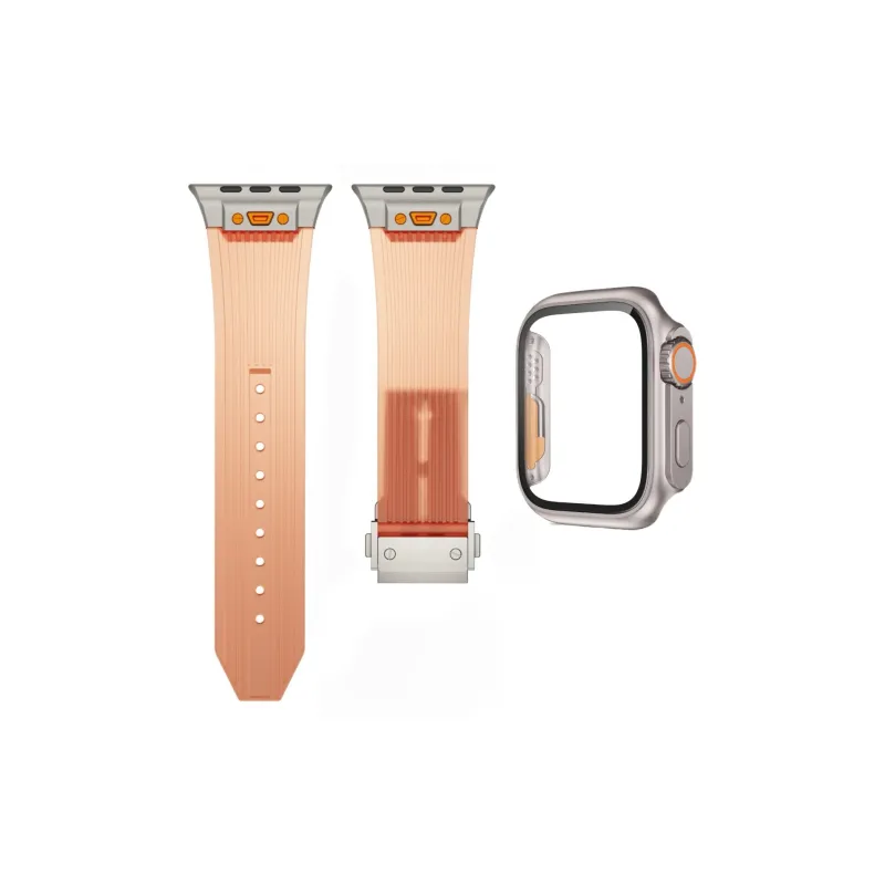 CHENSONG Apple Compatibility Watch Band Fluoroelastomer Material-2