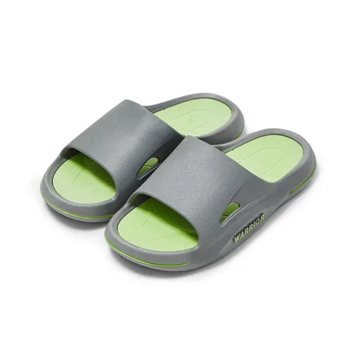 WARRIOR Slide Slippers Men Gray Fruit Green