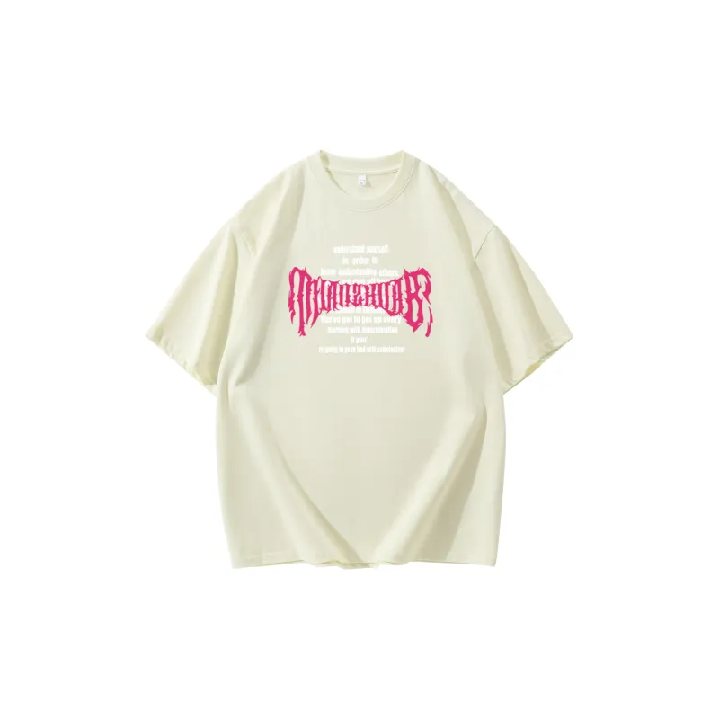 Cotton Short Sleeved T Shirts Unisex-4