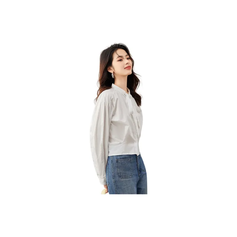 CARBAMMI Shirts Women's White-2