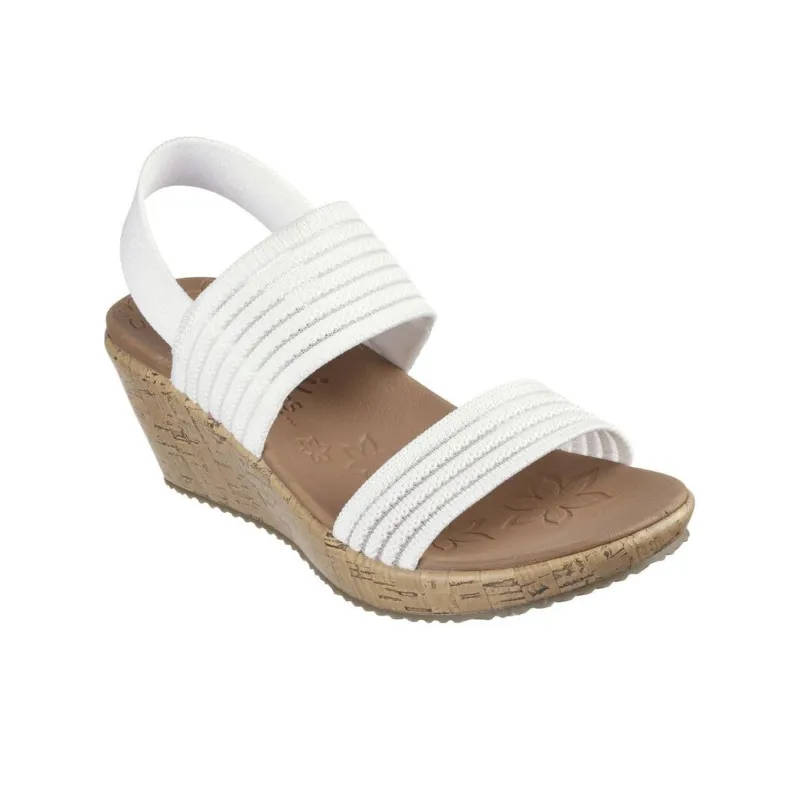 Skechers Cali Beverlee Strap Sandals Women's White-2