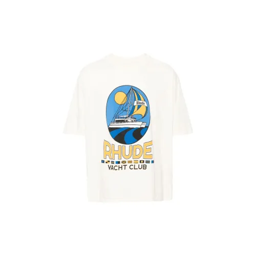 RHUDE Yacht Club Cotton T-shirt