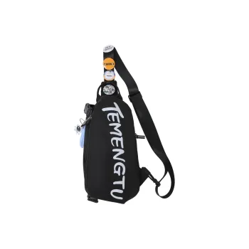 Travel Nylon Sling Bag Regular Unisex Black/White/Blue/Red