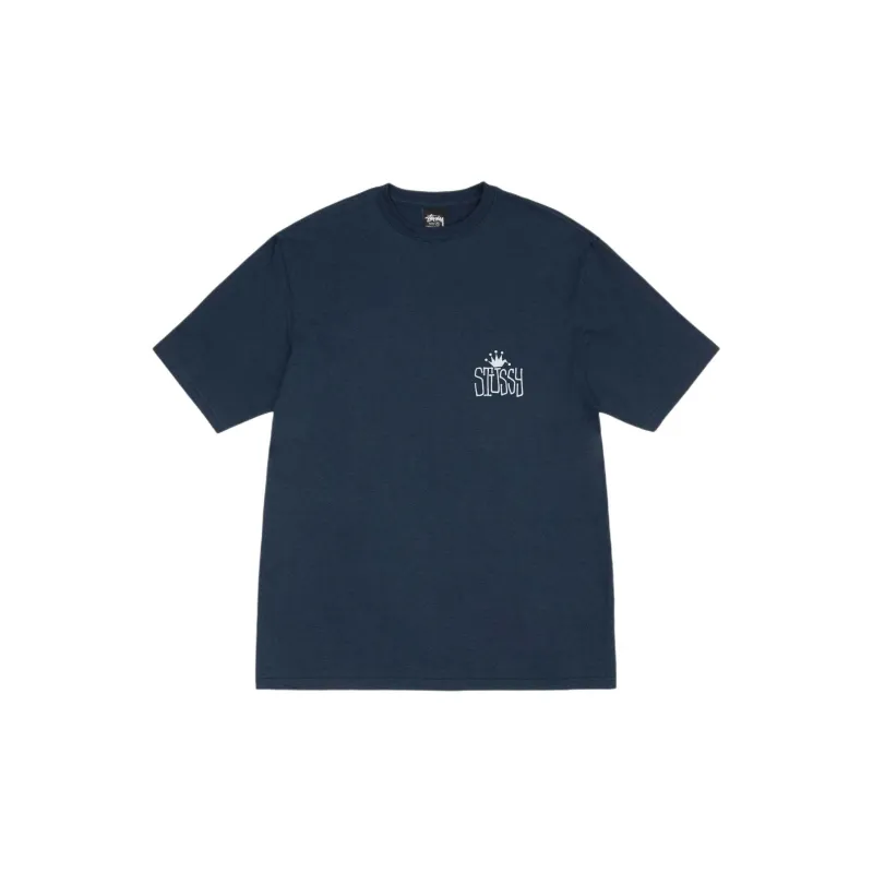 Stussy Crown International Pigment Dyed Tee Black-5