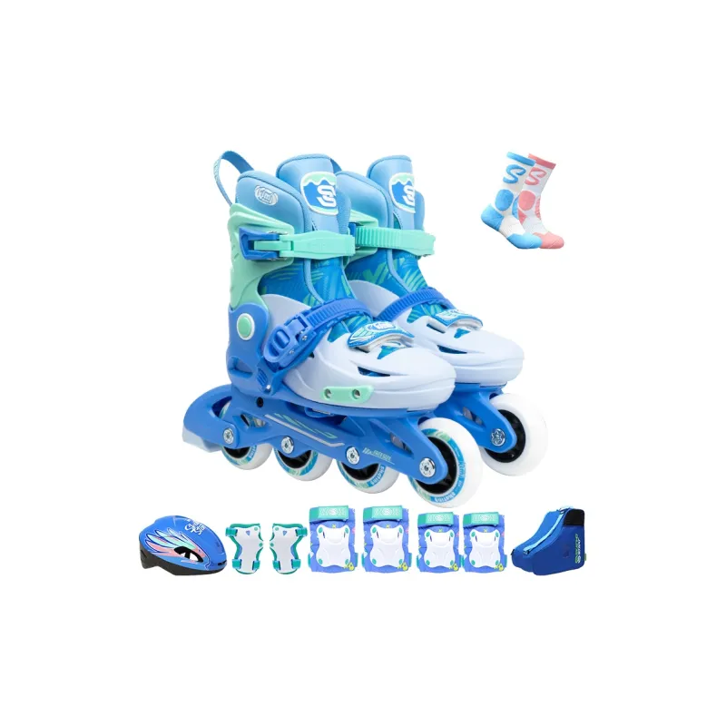 SKATING START Inline Skates Roller Skates Training Recommendation Kids' Four Sizes Adjustable-21