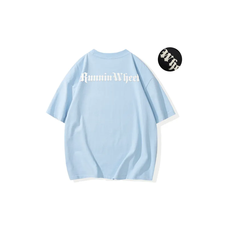 RUNNINWHEEL T Shirts Unisex-16