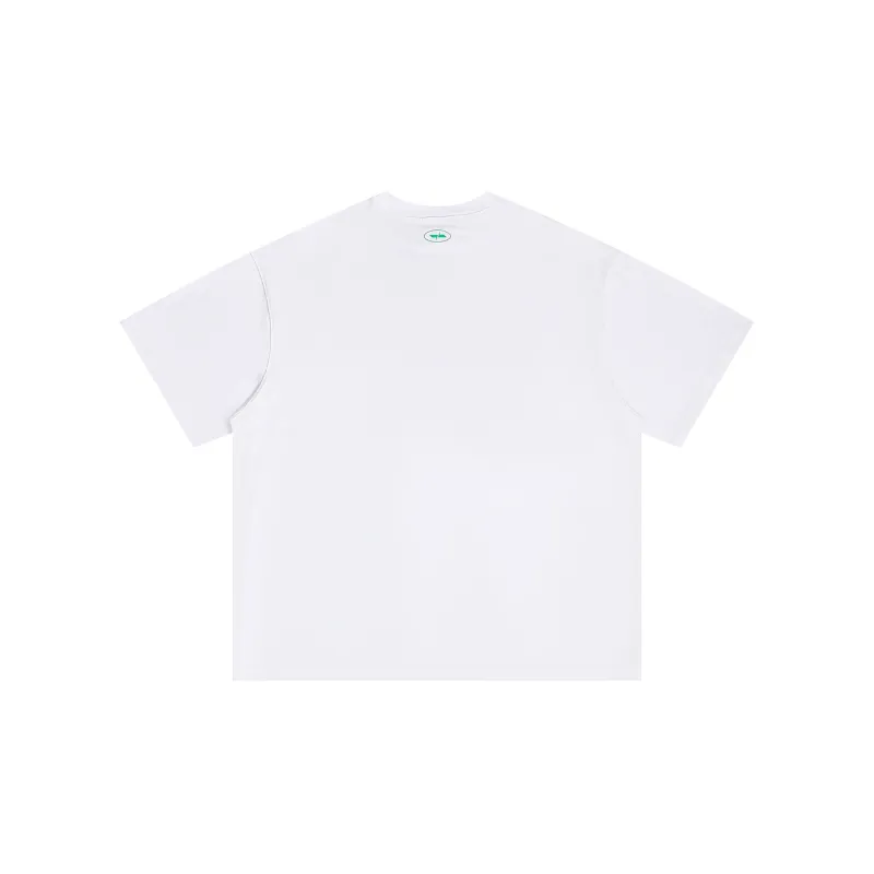 WILDX Summer Basic LOGO Short Sleeved T Shirts Unisex-1