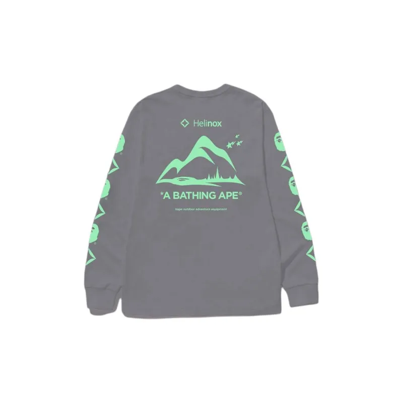Bape X Helinox Glow In The Dark L/S Tee-7