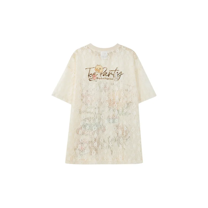 B.Duck T Shirts Women's Ecru-1