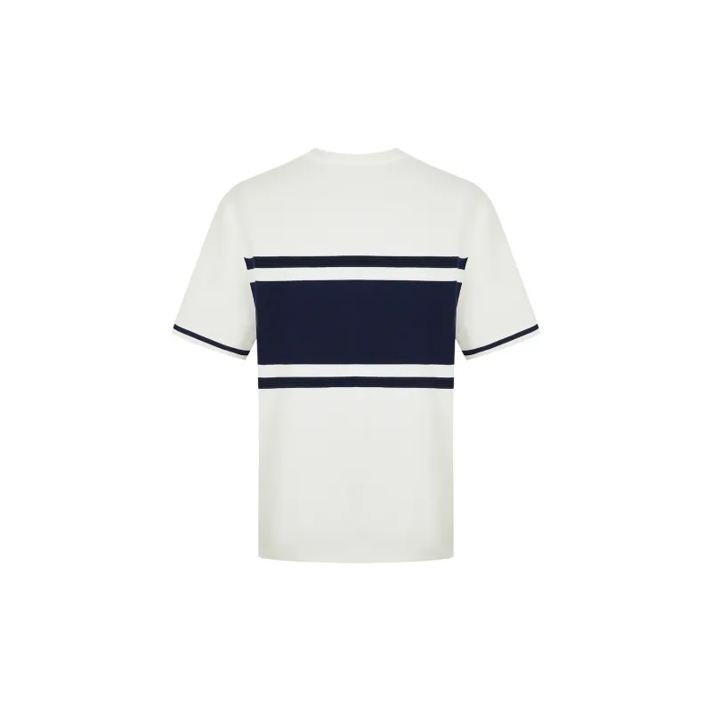 C'N'C Rhythm Party Series T Shirts Men White-1