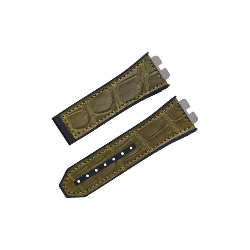 VAGENARI Rubber Strap Unisex Watch Band Compatible With Hublot Big Bang Tattoo Edition 45mm 415 Watch Band Unisex-8