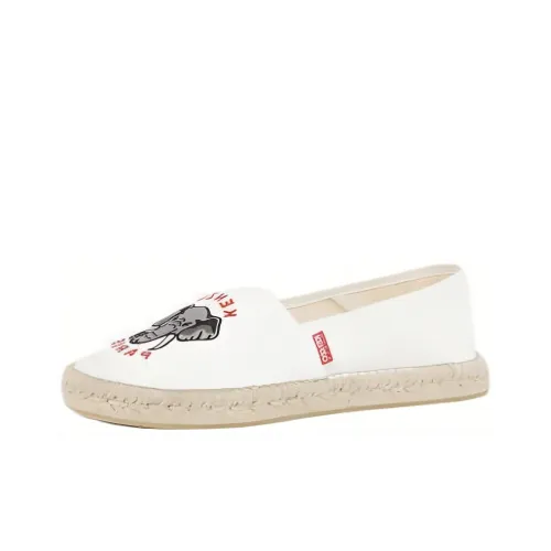 KENZO Elephant Logo-embroidered Espadrilles