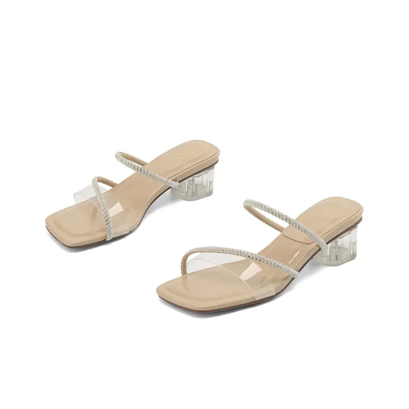 JOSINY Outerwear Slippers Shoes Women's Apricot/Ecru-2