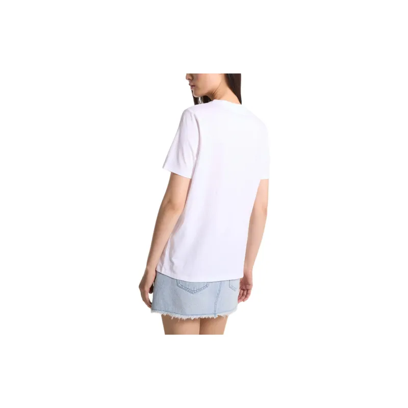 MICHAEL KORS Empire logo Cotton T shirt-1