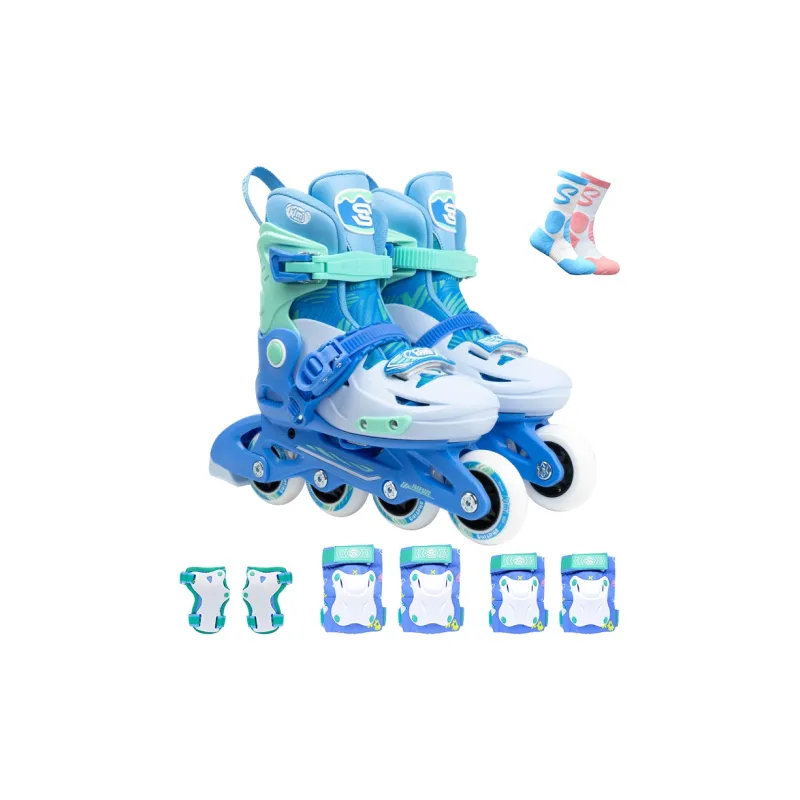 SKATING START Inline Skates Roller Skates Training Recommendation Kids' Four Sizes Adjustable-15