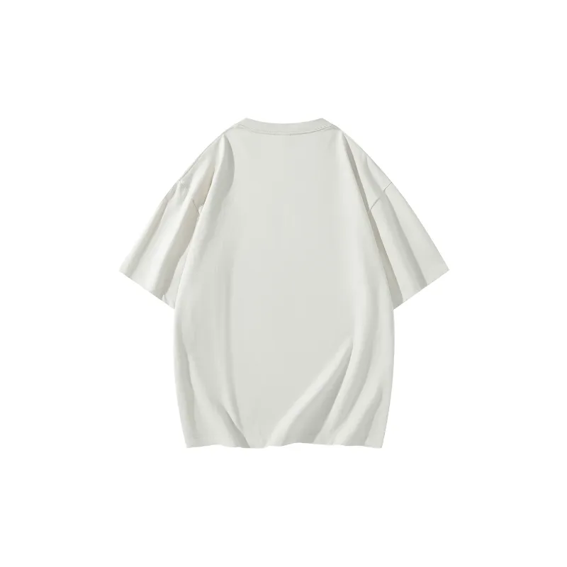 CENPIN Drop Shoulder Sleeve Short Sleeved T Shirts For Summer Unisex-21