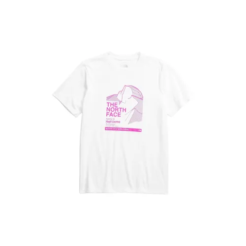 THE NORTH FACE T-Shirts Women's White/Violet