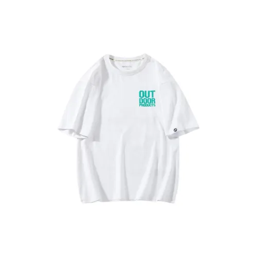 OUTDOOR PRODUCTS T-Shirts Unisex Bleached White