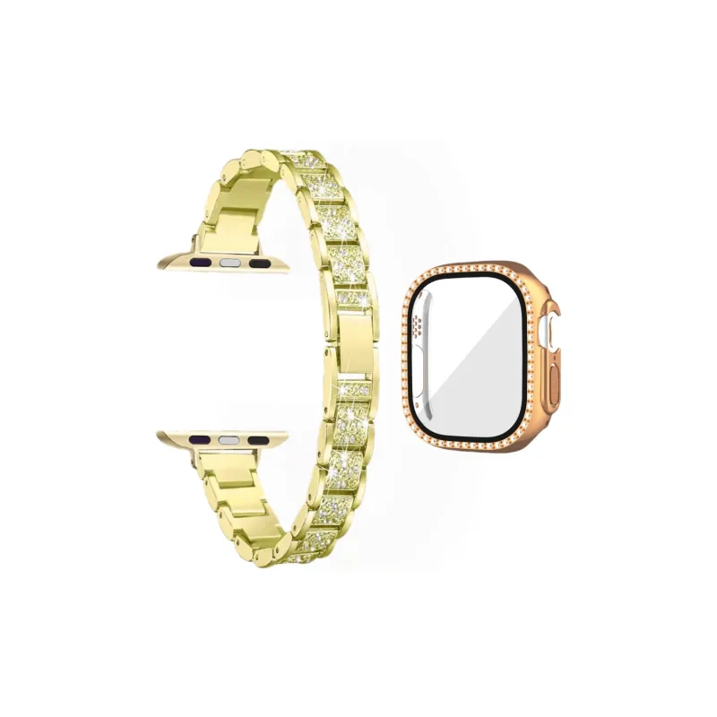 CHENSONG Apple Compatibility Watch Band Stainless Steel Material-5