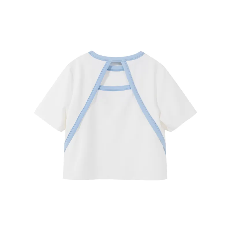 B.Duck T Shirts Women's White-1