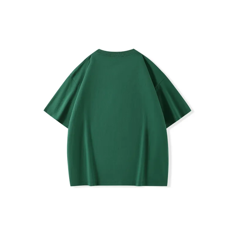 BAGE Drop Shoulder Sleeve T Shirt Unisex-13