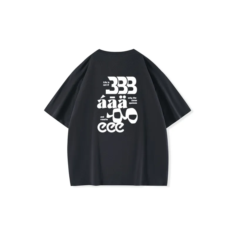 BAGE T Shirts Unisex-5