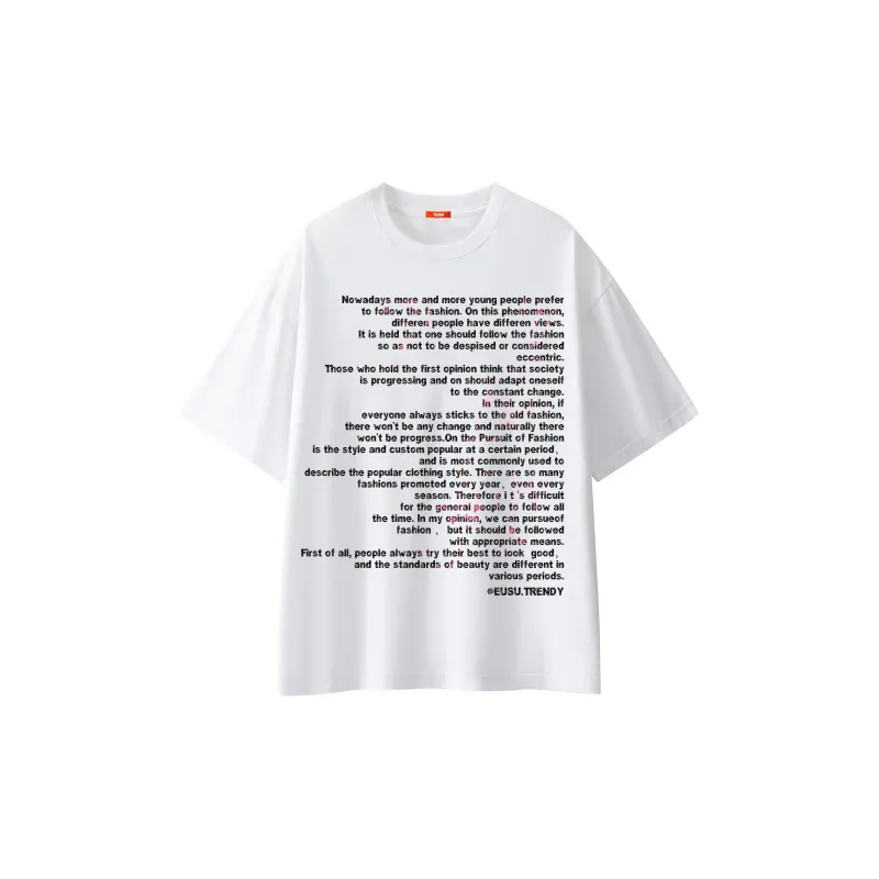 EUSU T Shirts Unisex-3