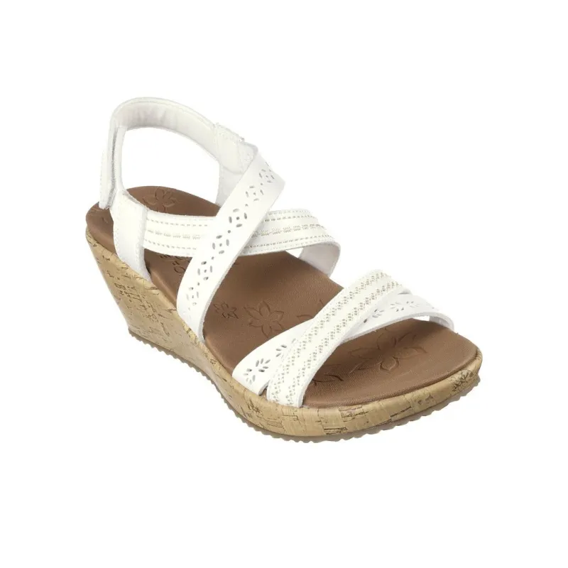 Skechers Cali Beverlee Strap Sandals Women's White-2