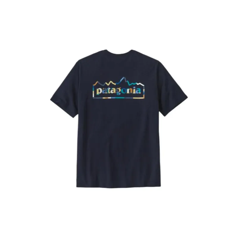Patagonia Unity Fitz Logo print T shirt-13