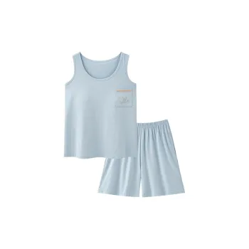 JinShaLa Pajama Set Women's Blue