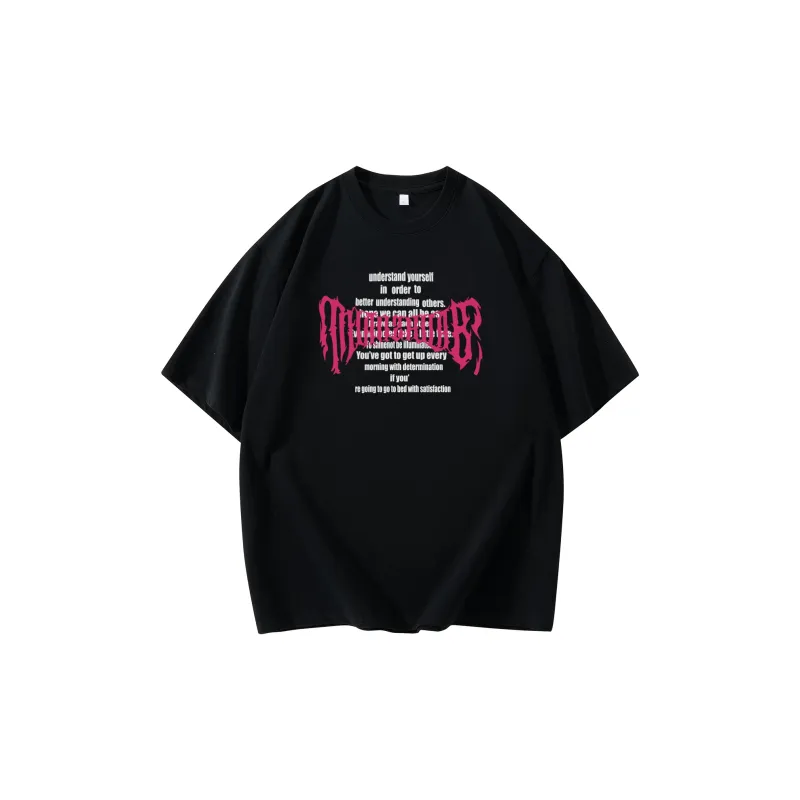 Cotton Short Sleeved T Shirts Unisex-1