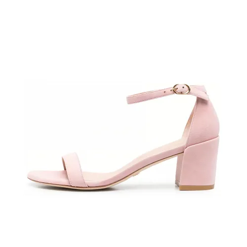 stuart weitzman Open-toe 63mm Suede Sandals