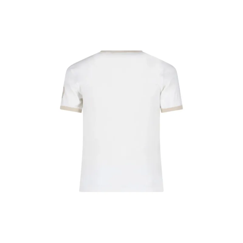 COURREGES Crewneck Short-Sleeved T-Shirt-1