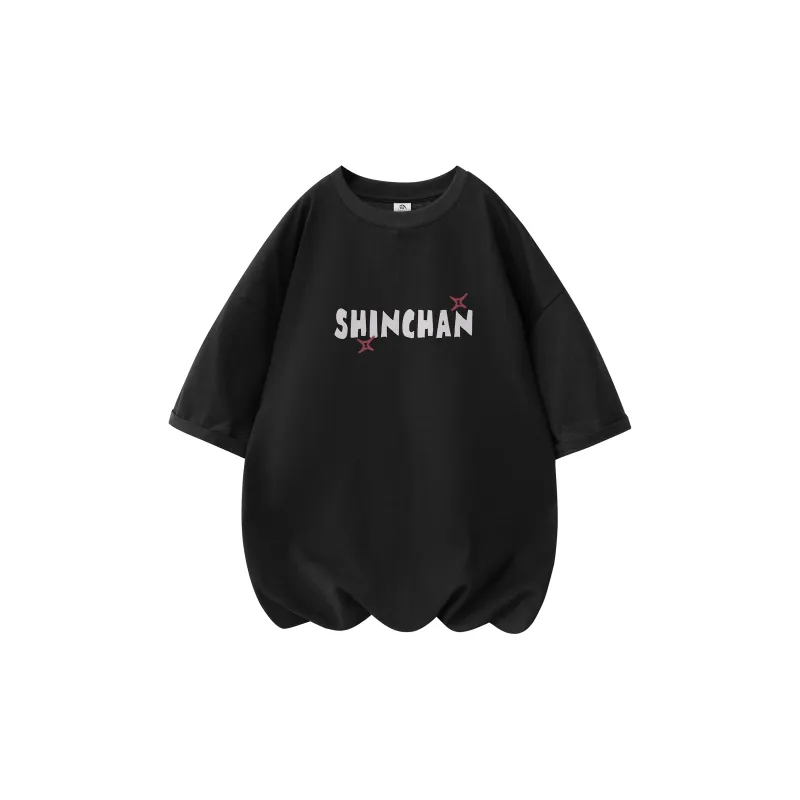 Crayon Shinchan Short Sleeved T Shirts Unisex-1