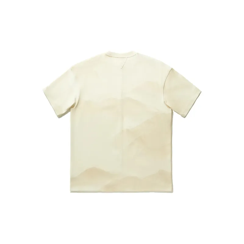 LiNing x CHENGLONG LIANMINGKUAN T Shirt Men's Papyrus White-1