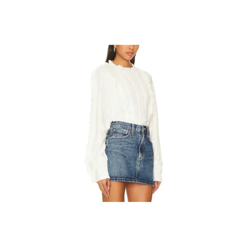 FREE PEOPLE T-Shirt Women's White-2