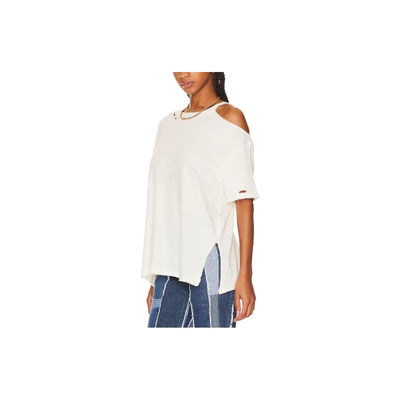 FREE PEOPLE T-Shirt Women's White-3