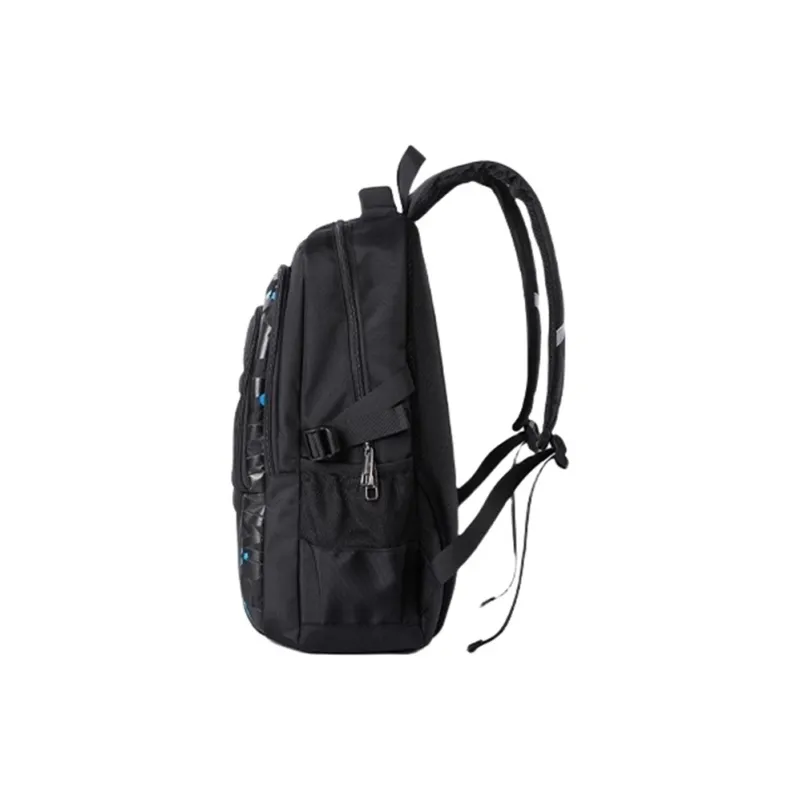 PULUWIRR Oxford Backpack Regular Unisex Black/Obsidian Blue-2