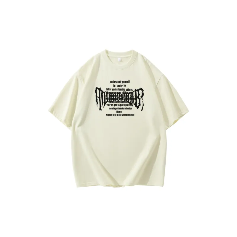 Cotton Short Sleeved T Shirts Unisex-22