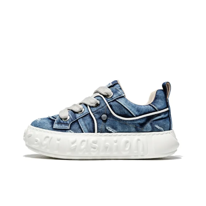 MOERBAI Breathable Lightweight Height Increasing Low-Top Casual Shoes Men's-6