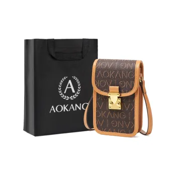 AOKANG Shoulder Bags Cocoa Coffee